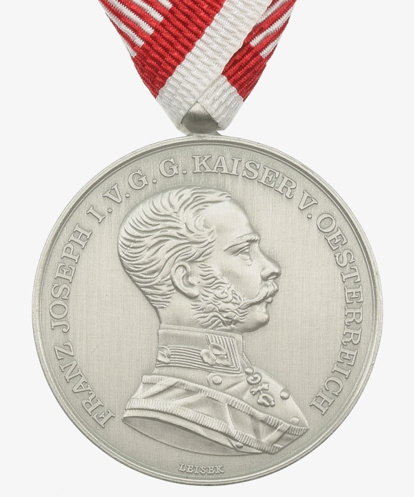 Österreich, K.u.K. Franz Josef I. Tapferkeitsmedaille, Silber